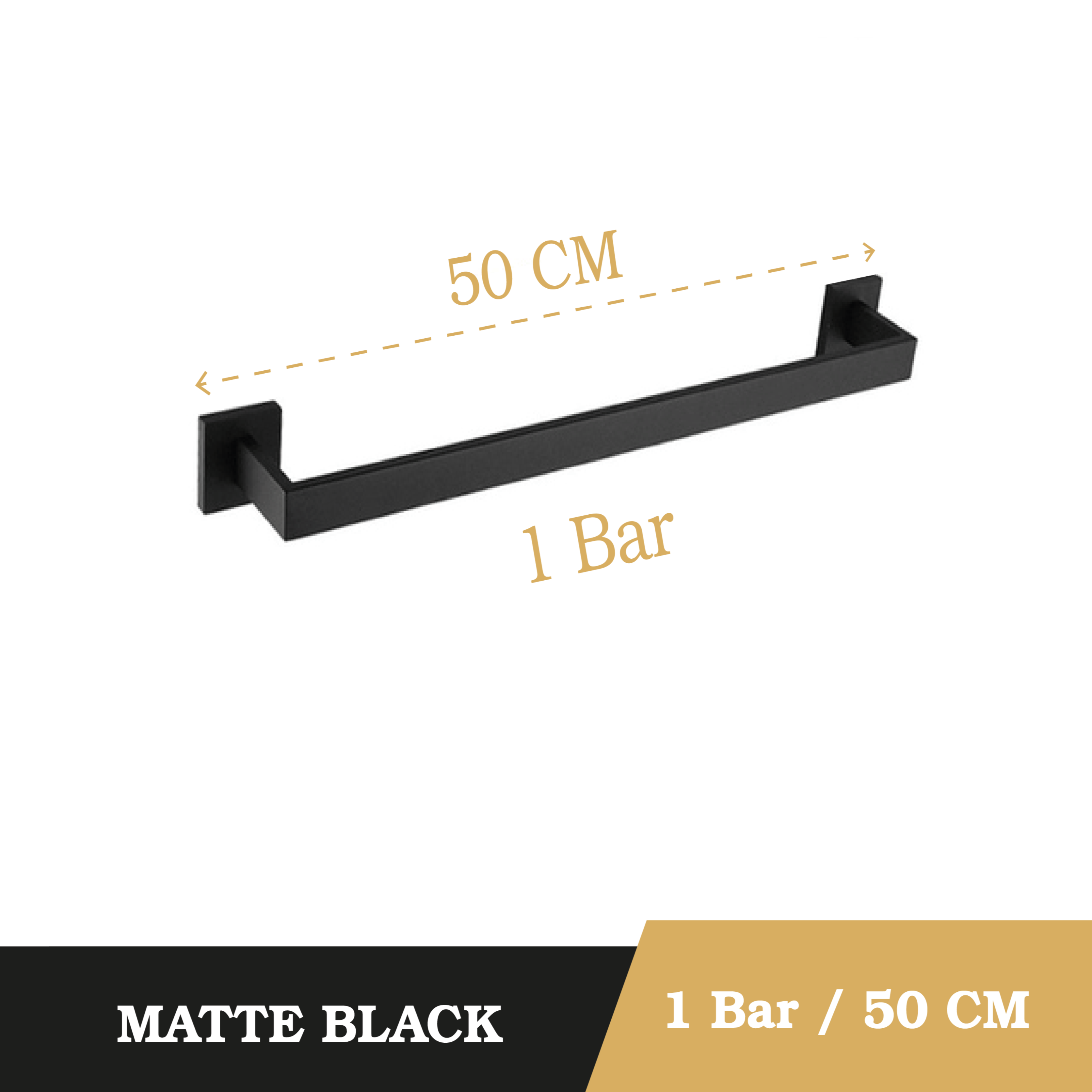 Towel rack Black